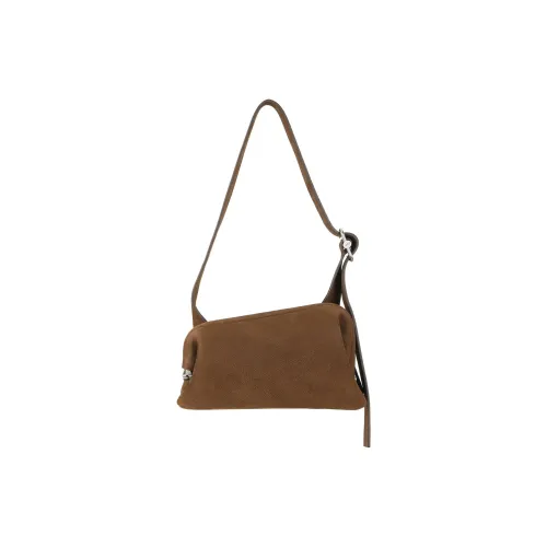 OSOI Cow Leather Shoulder Bag Crossbody Bag Regular Women's Brown