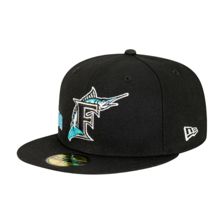 New Era Cotton Wool Blend Baseball Caps Unisex Black-0