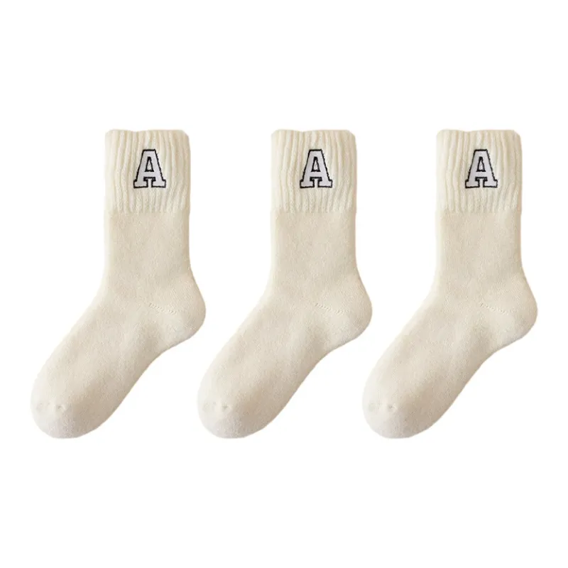 MIIOW Mid Calf Socks Women's Combo Set-4