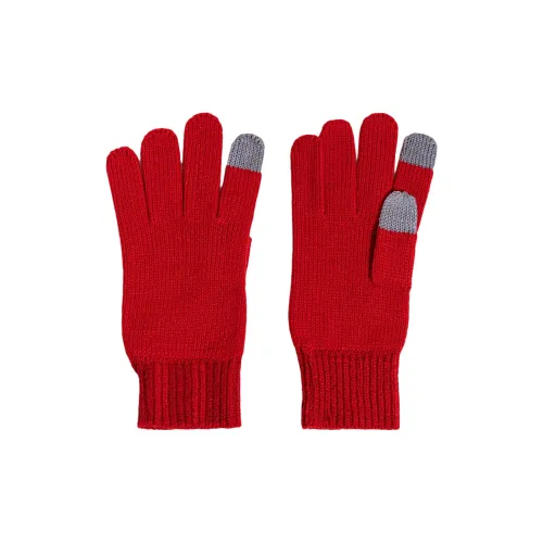 Adidas Acrylic Knit Gloves Unisex Light Scarlet