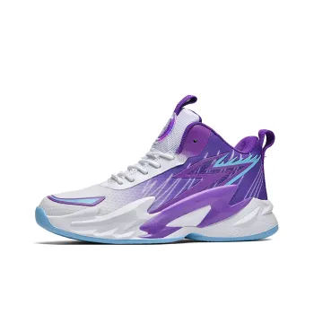 Wooden Rabbit Slip Resistant, Abrasion Resistant, Breathable Mid Top Basketball Shoes Unisex