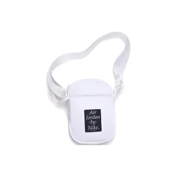 Jordan Polyester Cell Phone Pouch Shoulder Bag Crossbody Bag Regular Unisex White