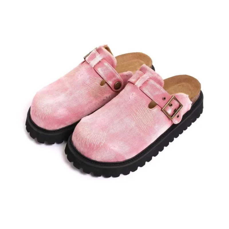 EBLIS HUNGI Abrasion Resistant Slip Resistant Wrap toe Slippers Unisex-5