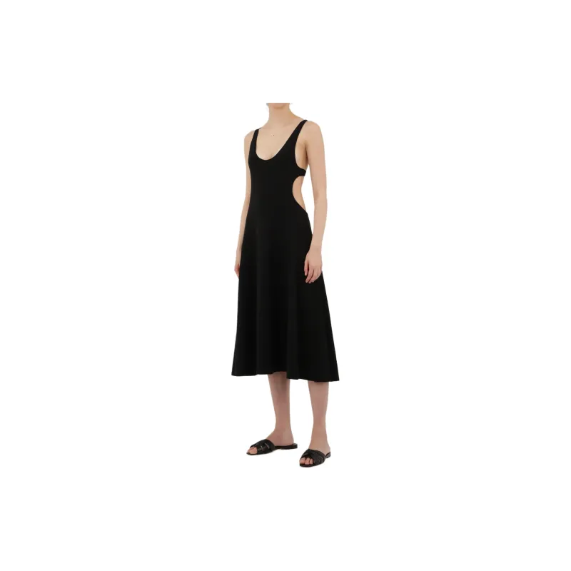 SAINT LAURENT Wool Dress-4