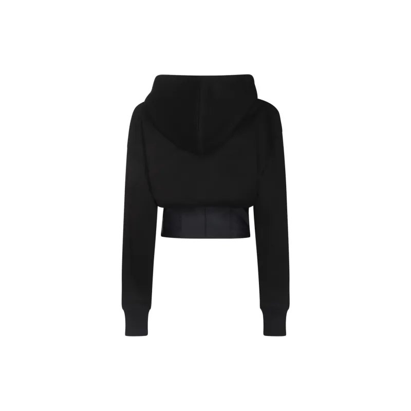 Mugler Sweatshirt Women's Black-1