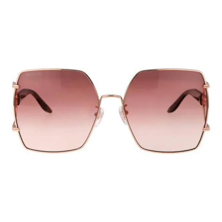 GUCCI Double G Oversize frame Sunglasses-1