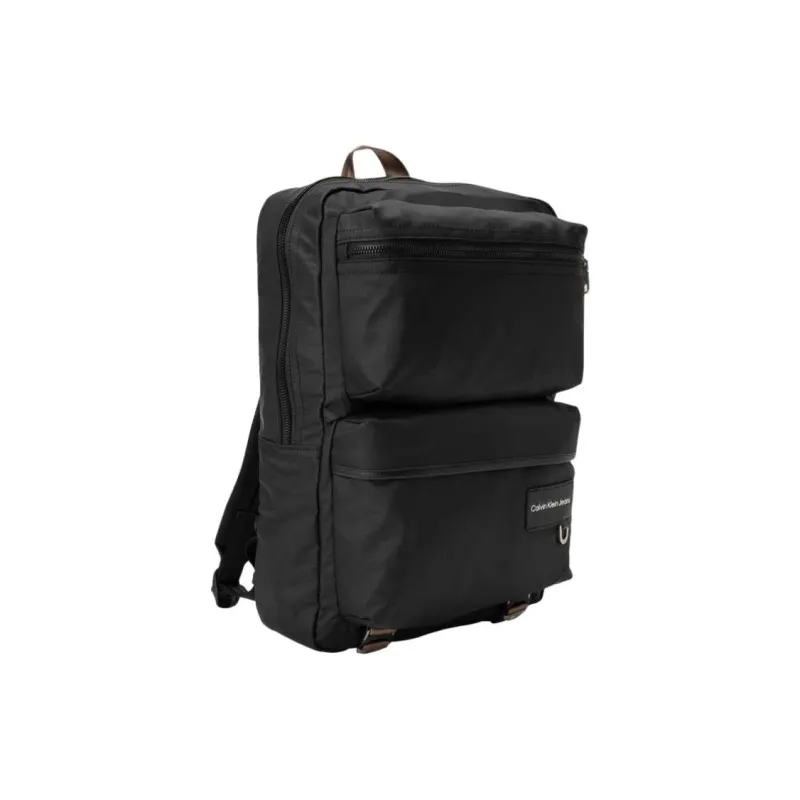 CALVIN KLEIN Fabric Backpack Small Size Men's Black-1