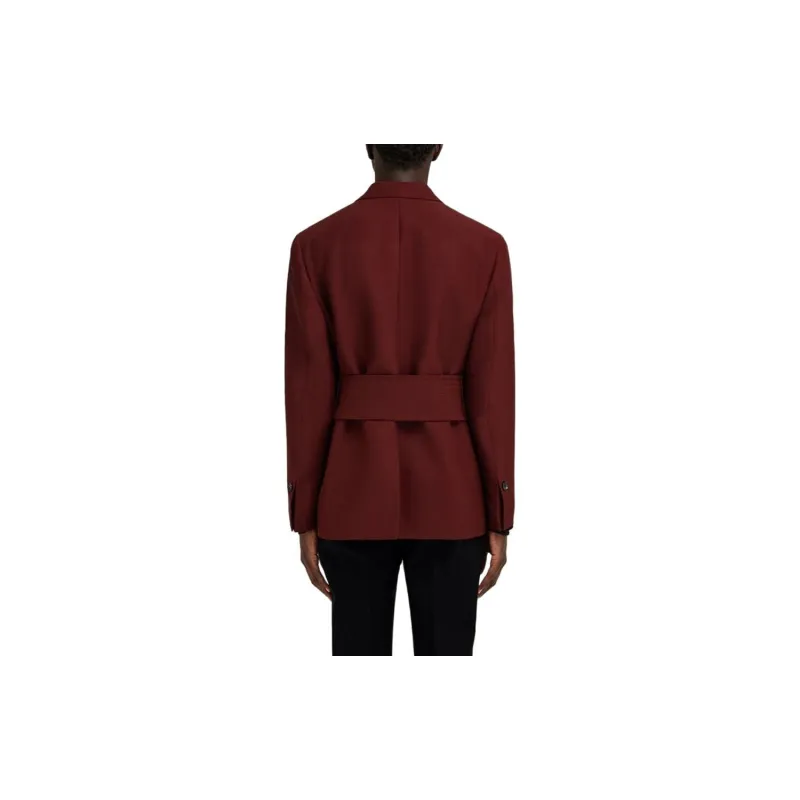 Ferragamo Belted Single Breasted Jacket-2
