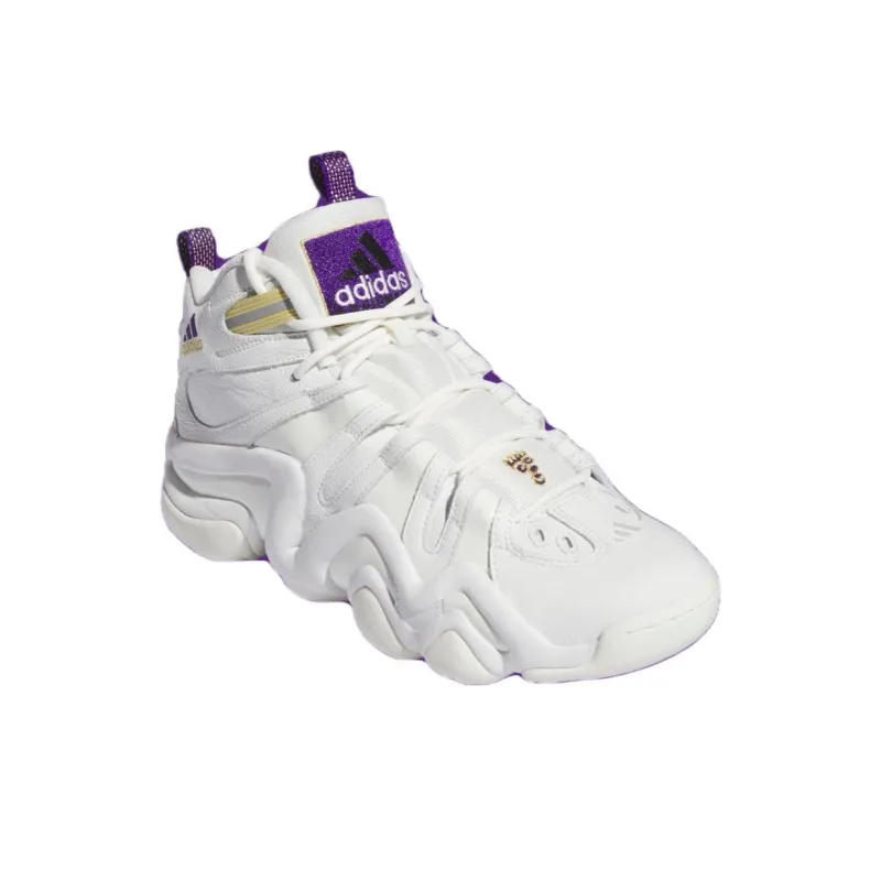 Adidas Crazy 8 'Core White/Off White/Collegiate Purple' Sneakers-2