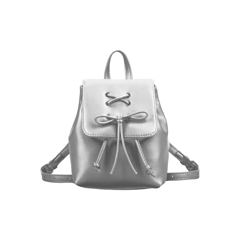 UNITE STAR PU Backpack Regular Women's Pearl White/Pearl Pink/Black/Silver-35