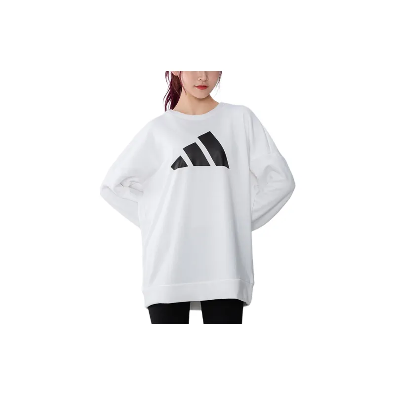 Adidas Sweatshirts Women's White-2