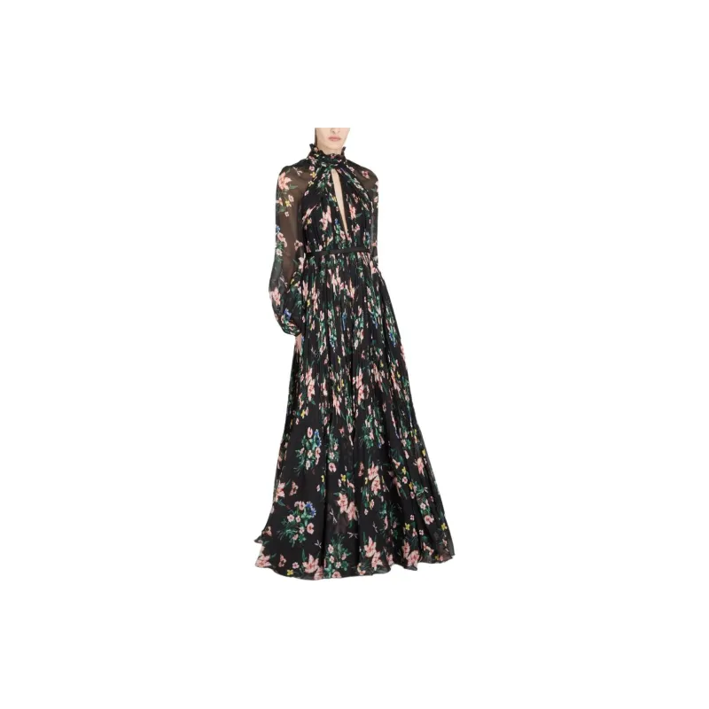 Giambattista Vall Botanical Draped Dress-3