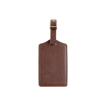 RUYISHI PU Luggage Tag Unisex Brown