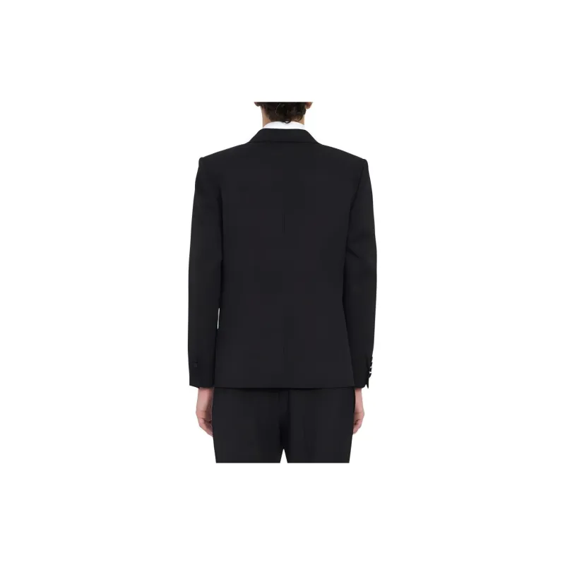SAINT LAURENT FW23 Business Suit Coat Men's Black-4
