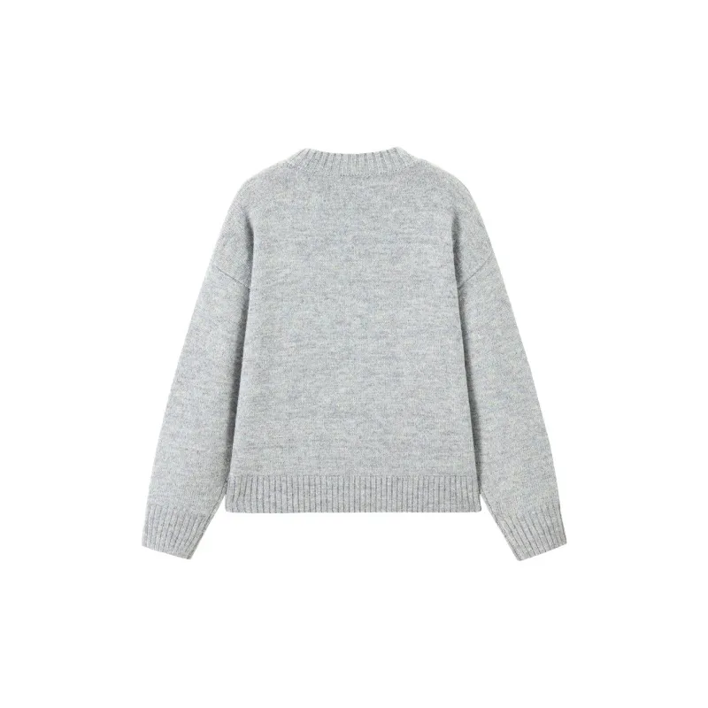 LEDIN Knitwear Women's Silver Candle Gray-1