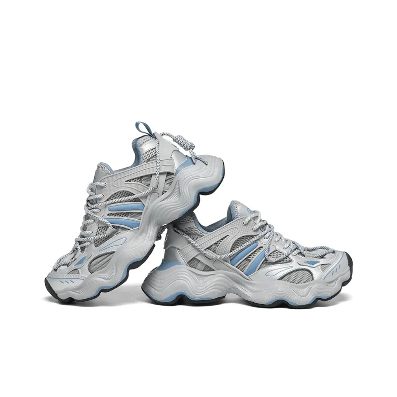 TCELLARS Cushioning Anti-Slip And Wear-Resistant Support Lightweight Height Increasing Low-Top Chunky Sneakers Unisex-13