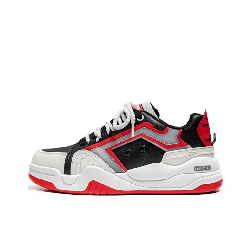 Meiretu Abrasion Resistant, Lightweight, And Breathable Low Top Skateboard Shoes Men's-0