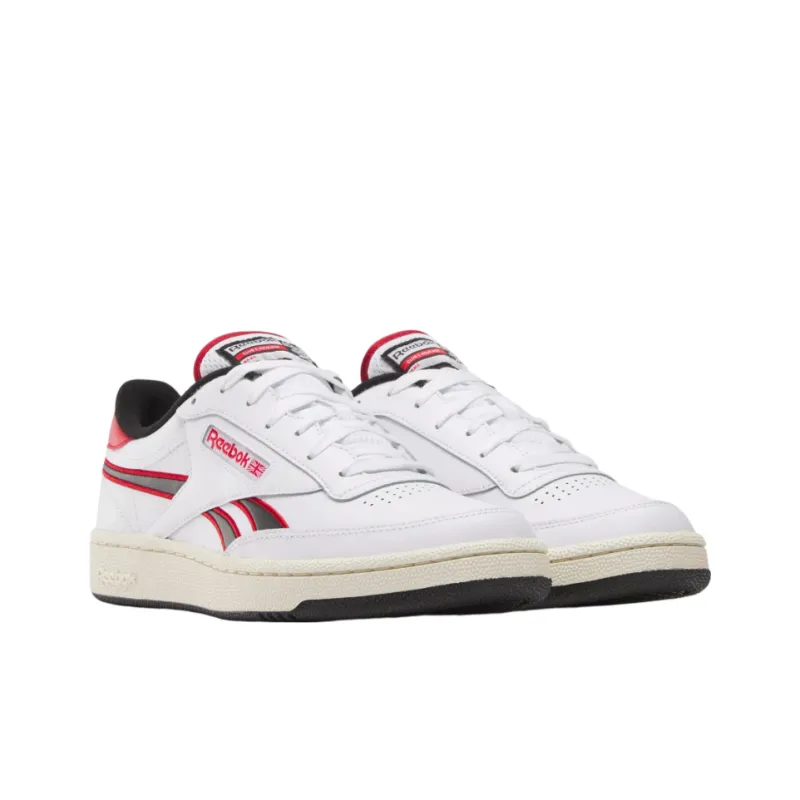 Reebok Club C Revenge 'White Vector Red Black'-1