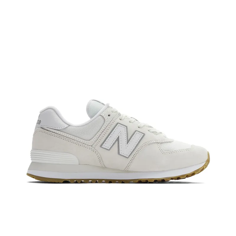 New Balance 574 Sea Salt White Concrete-1