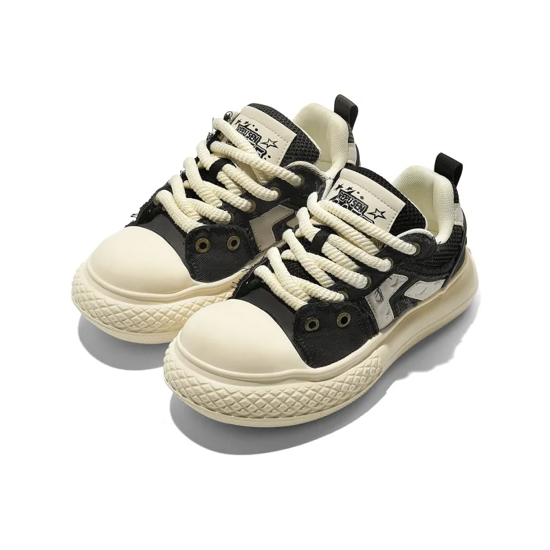 V-TOXSEIE Height Increasing Balance Wear-Resistant Slip-Resistant Low-Top Skateboard Shoes Men's-1