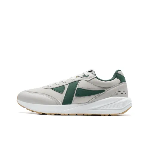XTEP X70 2.0 Anti Slip Wear Resistant Low Top Casual Shoes Men's Gray Green