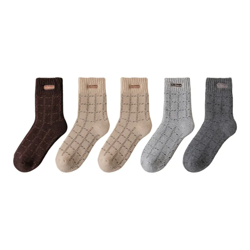 MIIOW Mid Calf Socks Men's Combo Set-16