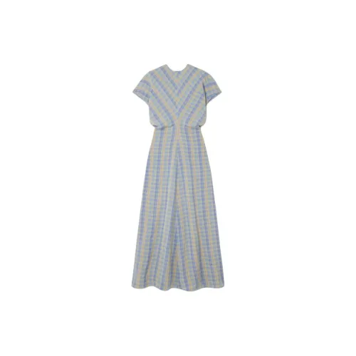 TOTEME Short-Sleeved Dresses Women's Blue