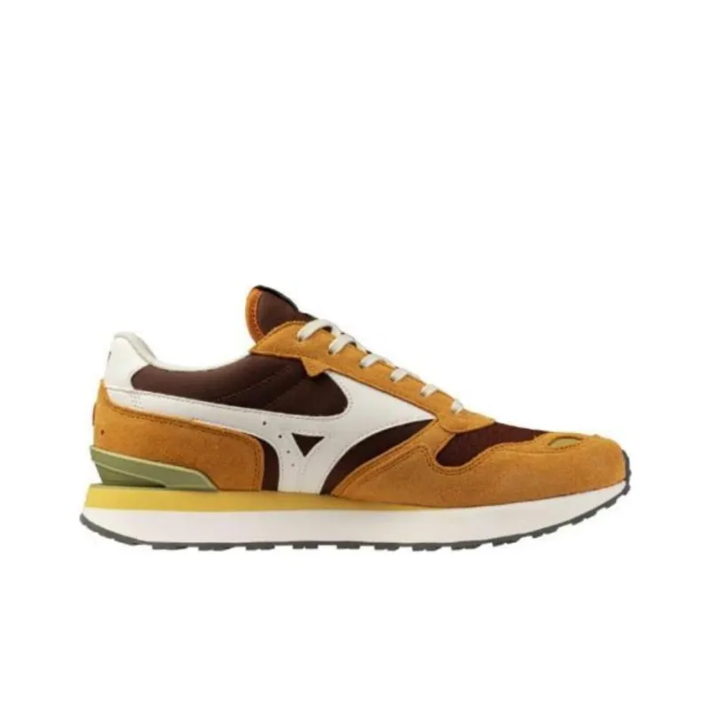 Mizuno RB87 Anti Slip Wear Resistant Low Top Running Shoes Unisex Brown-1