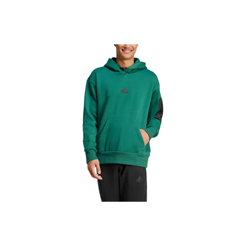 Adidas CITY ESCAPE Sweatshirt Unisex Forest Green-1