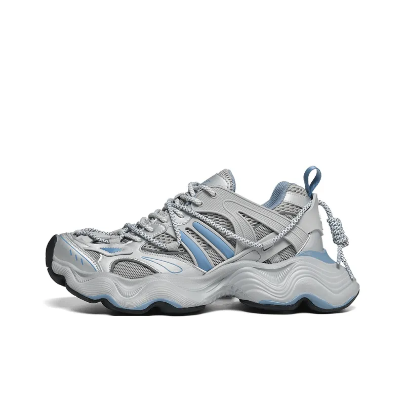 TCELLARS Cushioning Anti-Slip And Wear-Resistant Support Lightweight Height Increasing Low-Top Chunky Sneakers Unisex-9