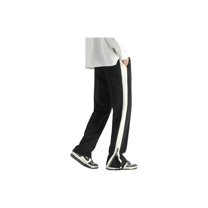 POLAR BEAR Casual Pants Unisex Black-0