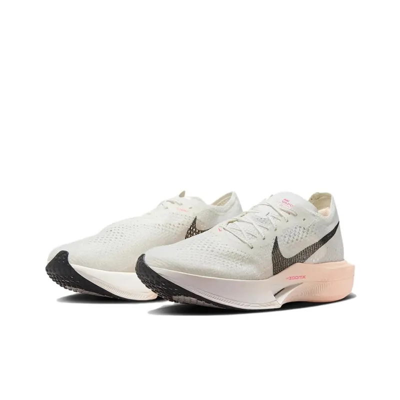 Nike ZoomX Vaporfly Next% 3 Low Top Marathon Long Distance Running Racing Running Shoes Men's White Pink-3