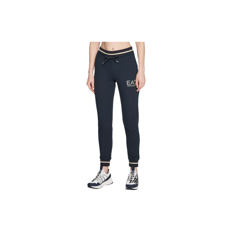 EMPORIO ARMANI EA7 Sweatshirt Set Women's Midnight Blue-3