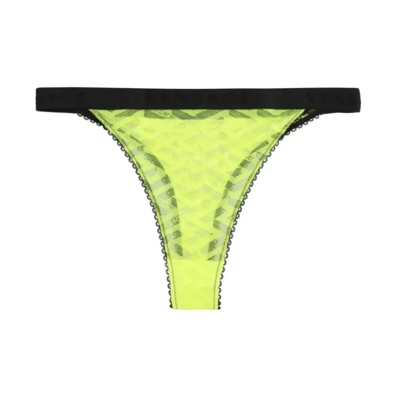 VERSACE Laced Thong-0