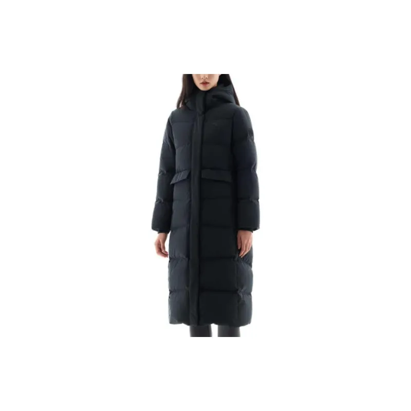 Anta Women's Outdoor Series Down Jacket Women's Basic Black-5