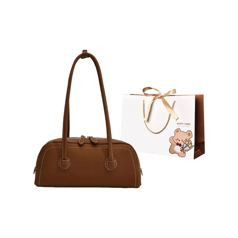 ERANGBEAR Matte Shoulder Bag Regular Women's Multicolor-5
