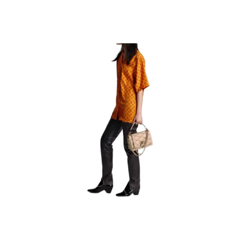 LOUIS VUITTON FW24 Shirt Women's Orange-1