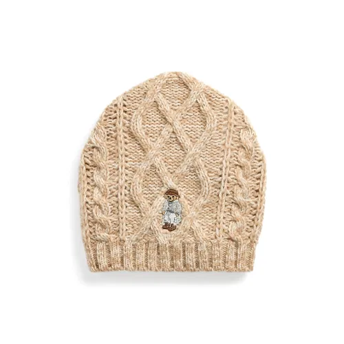 Polo Ralph Lauren Wool Nylon Beanies Women's Beige