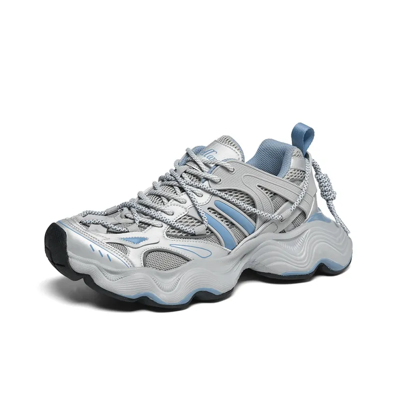 TCELLARS Cushioning Anti-Slip And Wear-Resistant Support Lightweight Height Increasing Low-Top Chunky Sneakers Unisex-10