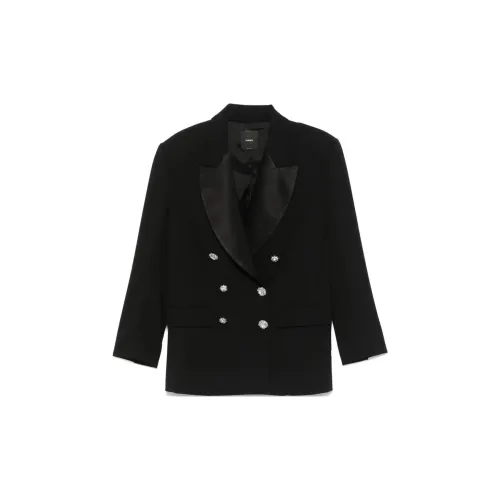 PINKO Vallini Double-Breasted Tailored Blazer