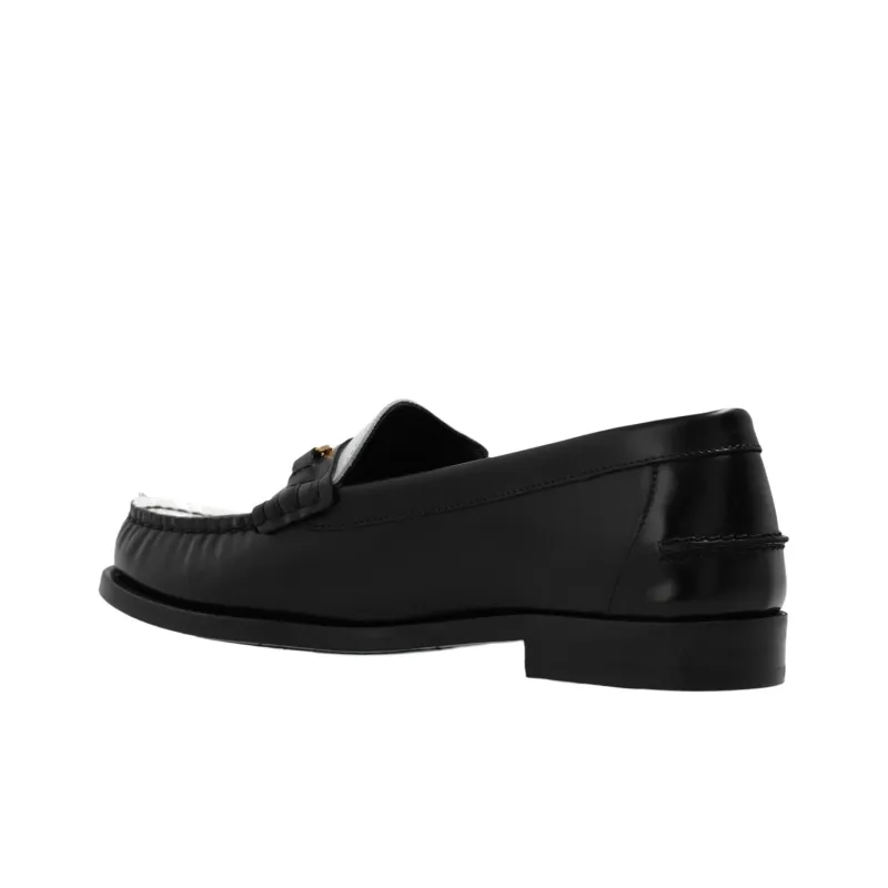 FANSIZHE Medusa '95 Loafers Women's Black-3