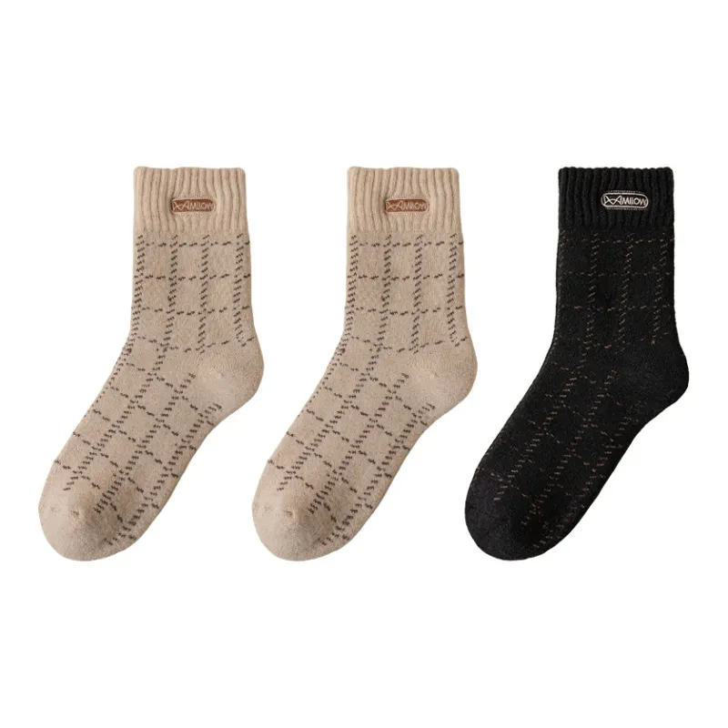 MIIOW Mid Calf Socks Men's Combo Set-12