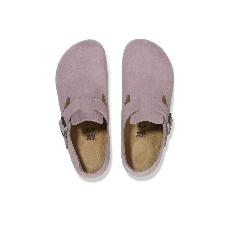 Birkenstock London Low Top Casual Shoes Unisex Purple-4