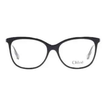 Chloe Acetate Oval Sunglasses Men's Black