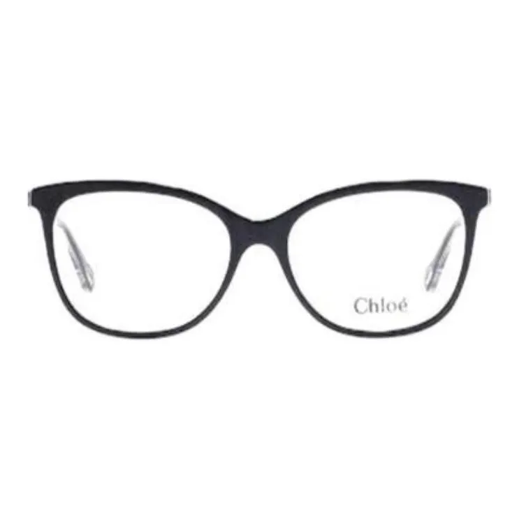 Chloe Acetate Oval Sunglasses Men's Black-0