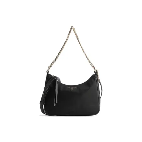 MICHAEL KORS Jet Set Canvas Bag, Lipstick Bag, Crossbody Bag, Shoulder Bag Womens Gray