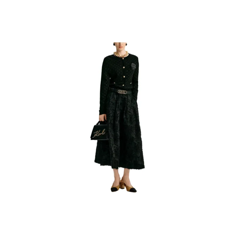 KARL LAGERFELD FW24 Knitwear Women's Black-1