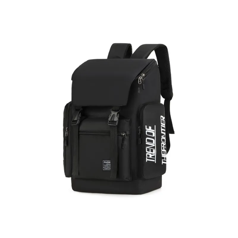 ADOONGA Canvas Backpack Regular Unisex Red/Blue-5