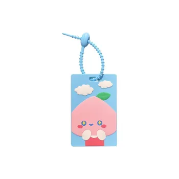 RUYISHI Luggage Tags Poor Peach