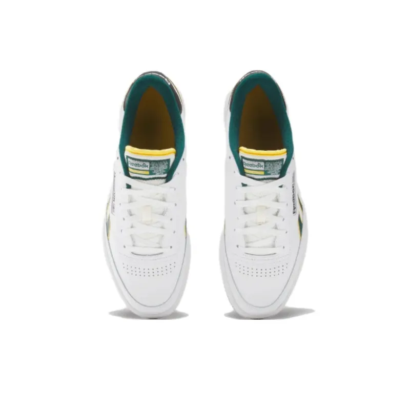 Reebok Club C Revenge White Fierce Gold Green-4